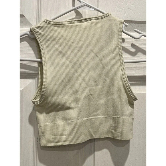 SKIMS KIM K SEAMLESS RIB CREW NECK BRA‎ SIZE XXS/XS BONE STYLE BR-BRA-0107 - Picture 2 of 3